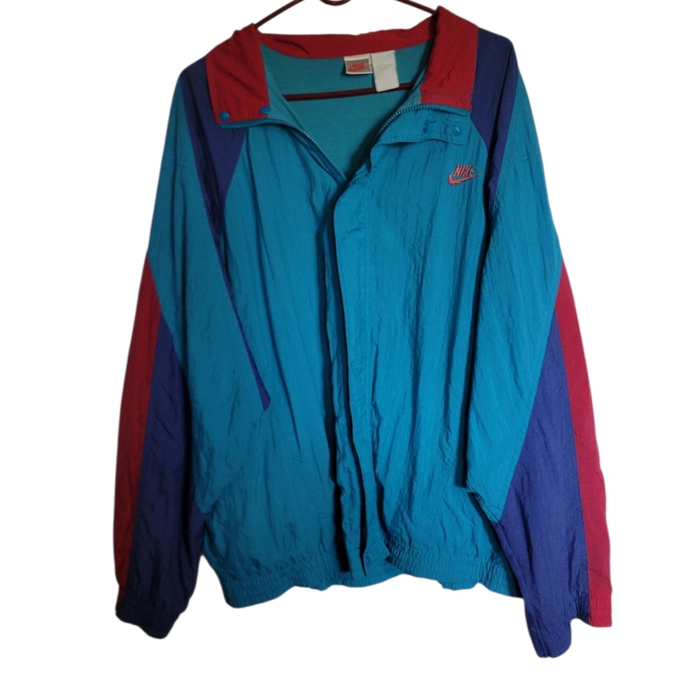 Nike Vintage Colorblock Windbreaker Jacket